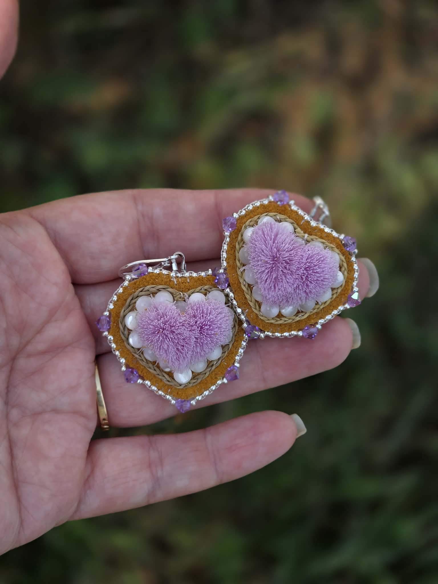 Purple Heart Tufts