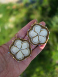 White caribou floral tufts