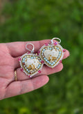Ocean Jasper Hearts